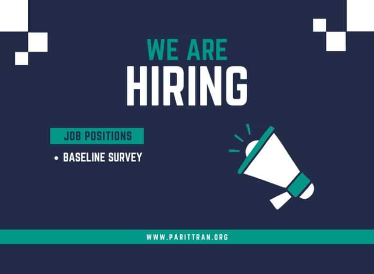 JOB VACANCY IN PARITTRAN